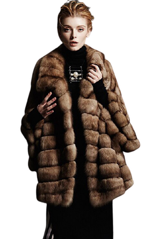 Russian Sable Fur Cpae| SKANDINAVIK FUR