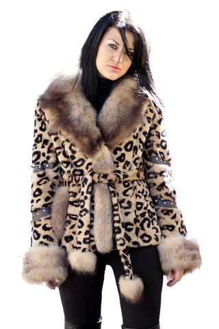 ジャケット・アウター rude gallery rabbit coat Rabbit fur Bomber Jacket for Men ジャケット・アウター