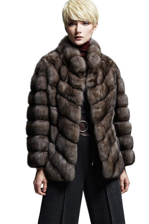 Luxurious Sable Fur Coats & Jackets | Skandinavik Fur