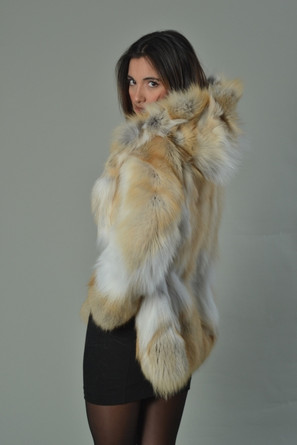 Women's Fox Fur Coats, Vests & Jackets | Skandinavik Fur