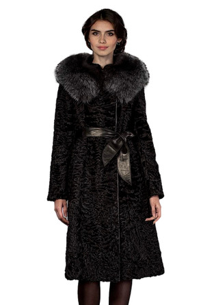 Black Persian Lamb Fur Coat  Juliet Black Persian Lamb Fur Coat  Juliet