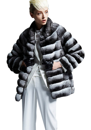 Unique Chinchilla Coats, Vests & Jackets | Skandinavik Fur