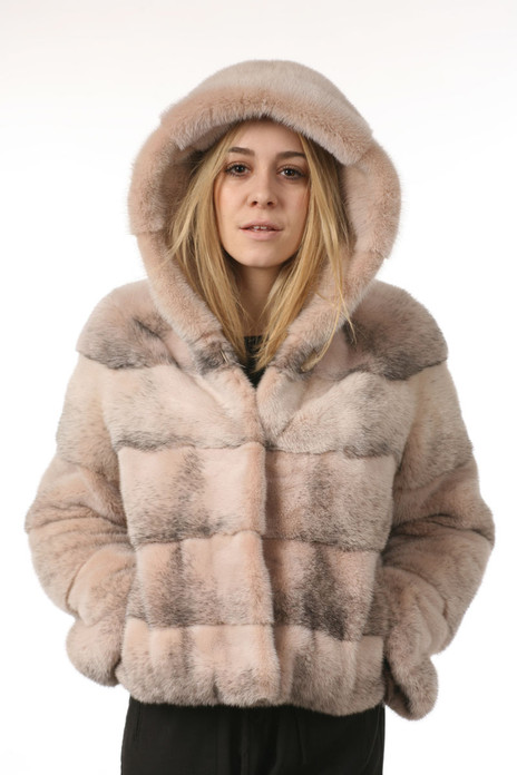 Palomino Mink Fur Jacket Raquel