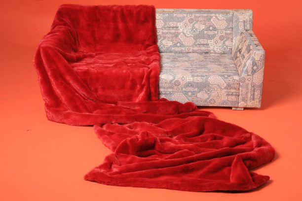 red mink full skin fur blanket throw red mink full skin fur blanket throw