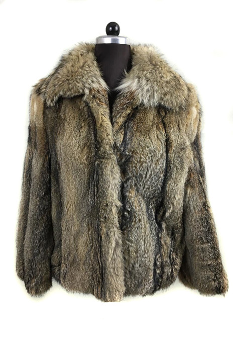 mens lynx fur coat 