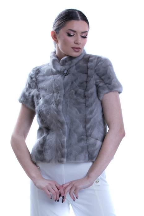 Sapphire  Mink Fur Jacket Breonna