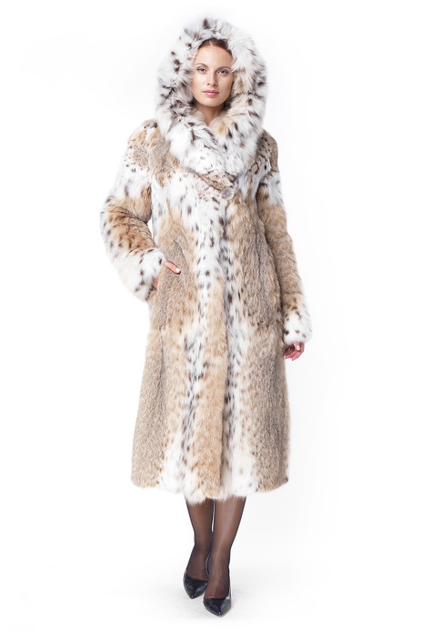Lynx Coat Kimiko Long Hooded Lynx Coat Kimiko Long Hooded
