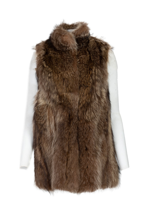 brown fox vest brown fox vest