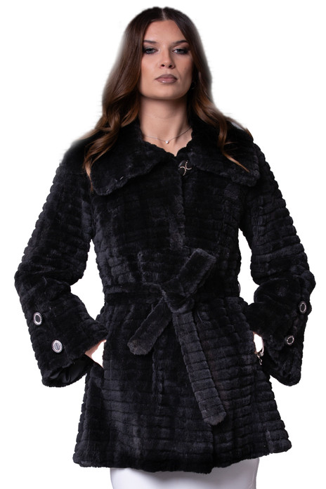 Sculpted Mink Fur Jacket Helena Size S-M Sculpted Mink Fur Jacket Helena Size S-M