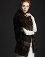 Fashion Sable Fur Jacket