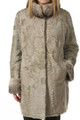Gray Persian Lamb Fur Coat Kim