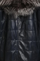 Men's Hooded Reversible Fox Fur Coat  Equalizer