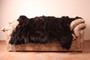 Dark Brown Fox Fur Blanket