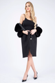 Black Cashmere Wool Coat Ariadne