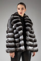Chinchilla Fur Coat Alessandra