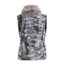 Silver Swakara   Fur Vest Sonya