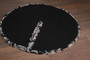 Gray Black Rex  Fur Christmas Tree Skirt