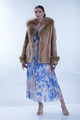 Tan Mink Fur Coat Ashanti