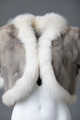 Sapphire Mink Stole  close up