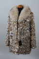 Lynx Fur Coat & Fox Shawl  Collar
