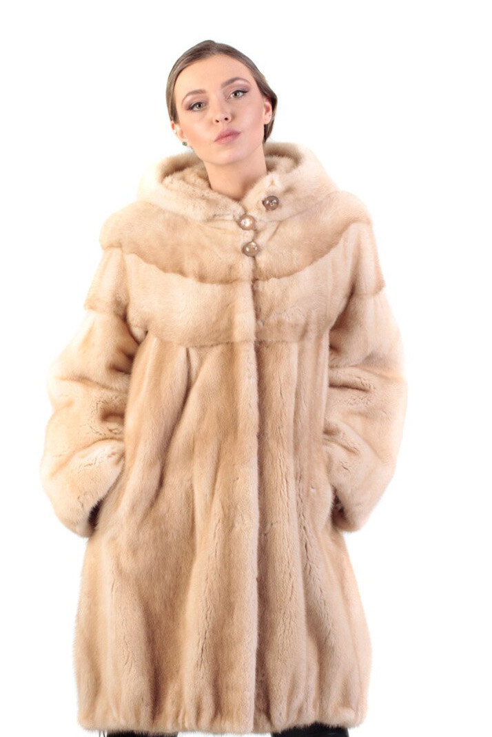 【BAON】Hamiko Mink Duffel Hood Coat BAON】Hamiko Mink Duffel Hood Coat (BAON/コート) 112794407