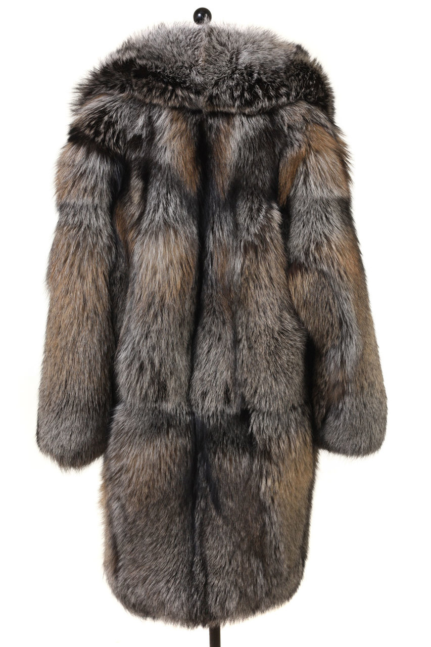 【HI FI FNK】Cult Wool Single Coat Faux Fur Coat – St. John Knits