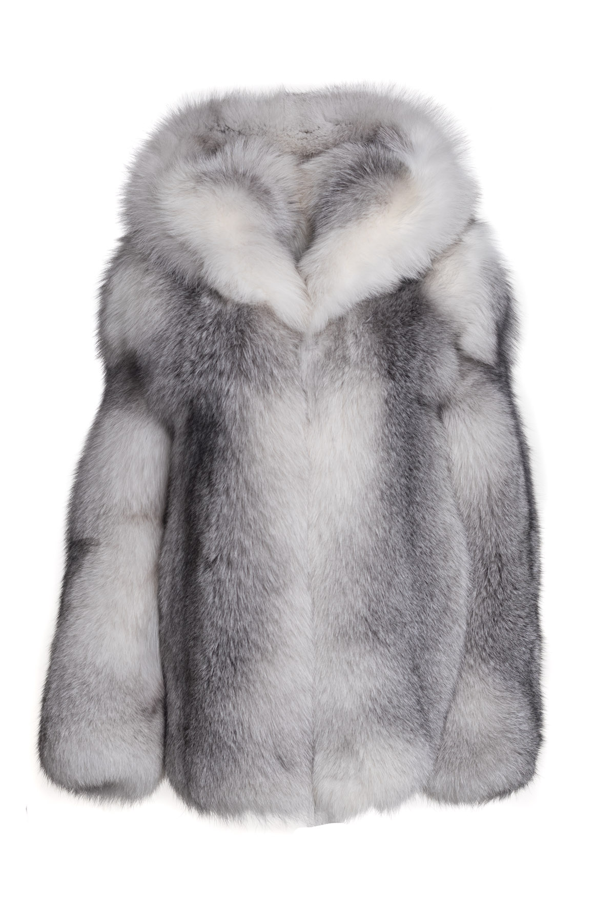 Hooded Mens Fox Fur Coat Winter Jacket Men Oversized Fur -  Sweden