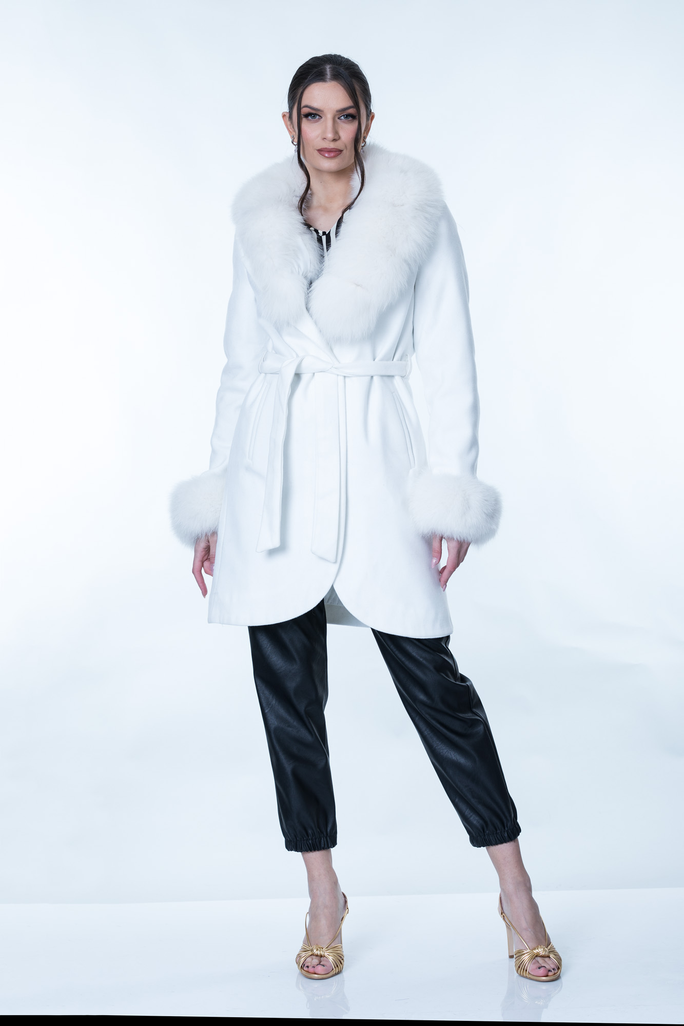 【MODERNIF】Ice Silk Incision Collar Knit Isabelle – Cocoknits