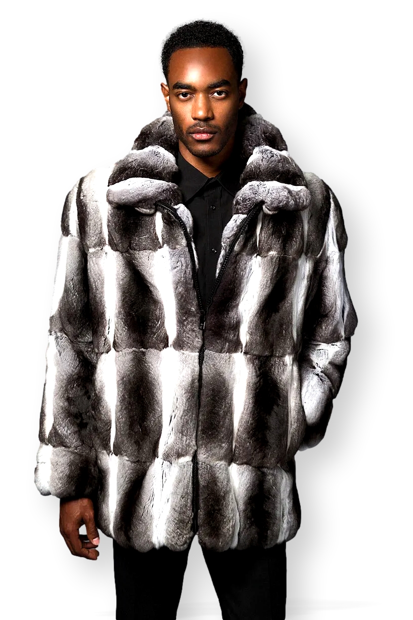 Men's Chinchilla Coat | SKANDINAVIK FUR