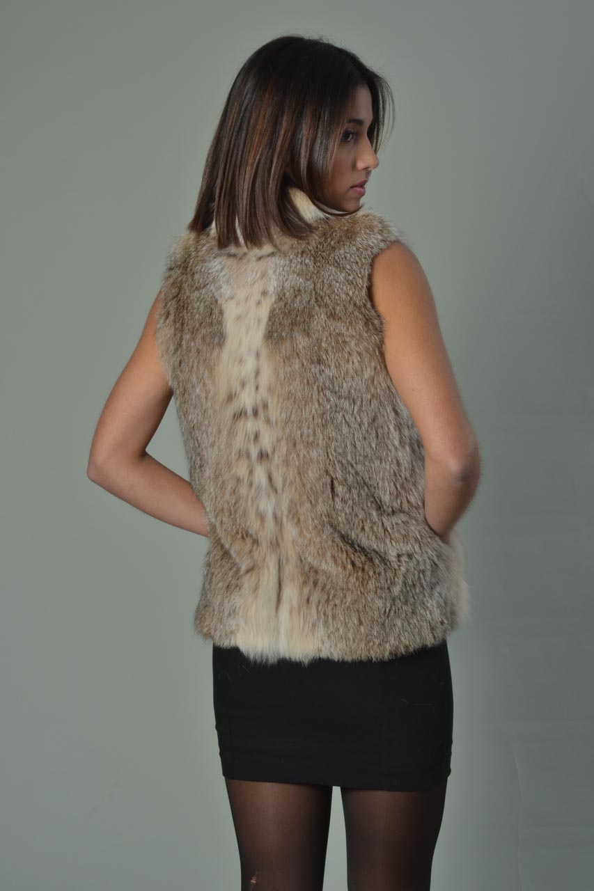 Lynx Fur Vest | SKANDINAVIK FUR