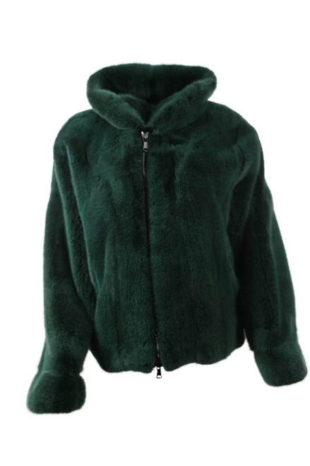 Men Full Pelt Natural Raccoon Fur Jackets Hoodie Winter Warm Coat Fur  Outerwear