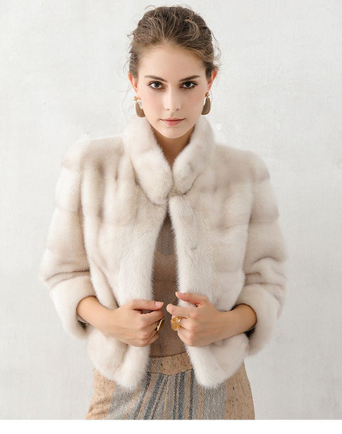 Mink SAGA fur coat 