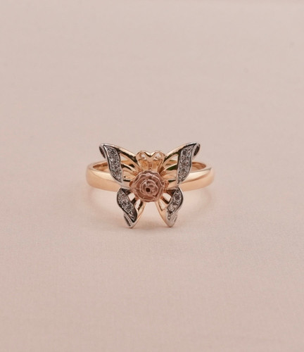 14K Gold Butterfly Women’s Ring_2