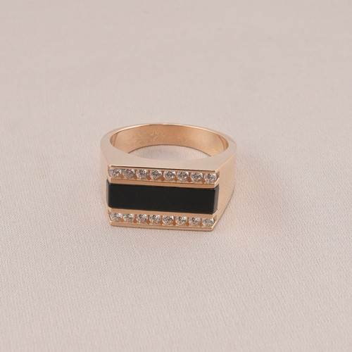 14K Gold Men's Ring