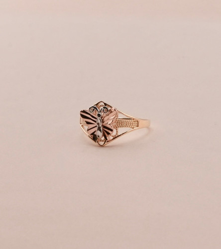 14K Gold Butterfly Women's Ring_2