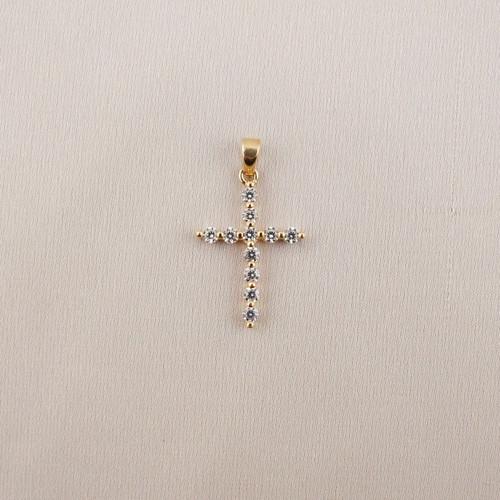 14k Gold Cross Pendant_17 14k Gold Cross Pendant_17