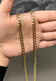 14k Gold Solid Curb Chain 5.5mm_2