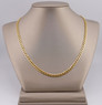 14k Gold Hollow Curb Chain 5mm