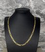 14k Gold Hollow Figaro Chain 5mm_2