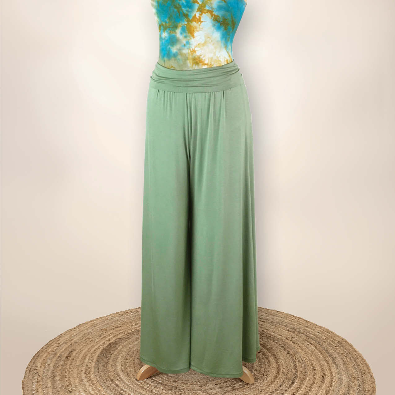 Lung Ta Cotton Palazzo Pants in 2023 | Cotton lounge pants, Cotton palazzo  pants, Palazzo pants