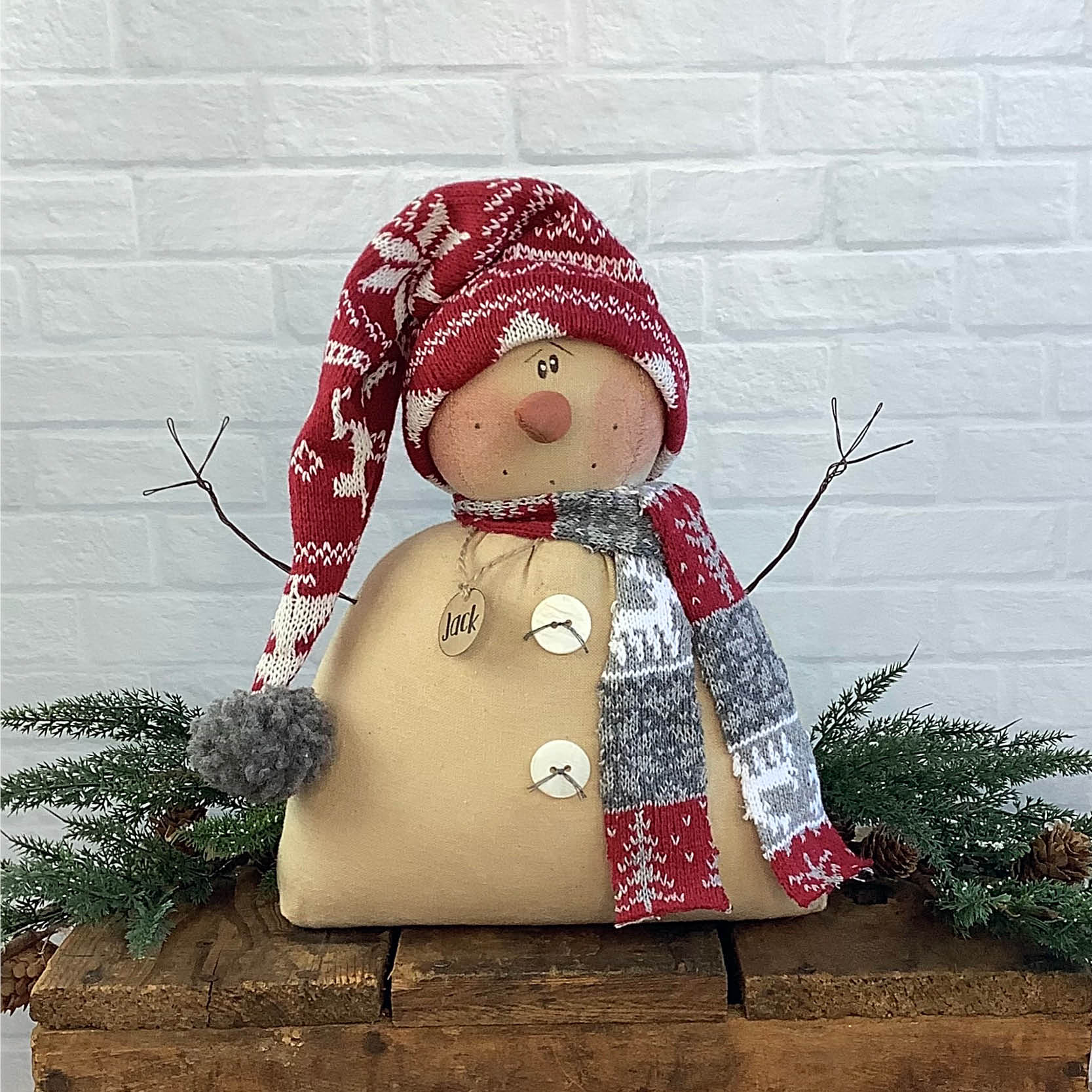 snowman sewing pattern