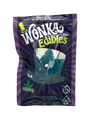 A perfect blend of taste and high, this bear is all you need for an awesome weekend.  Available in 600mg bags, every serving contains 0.1mg CBD. Order yours If you’re ready for a burst of sour puckering power? Order our Wonka Gummy Bears today!