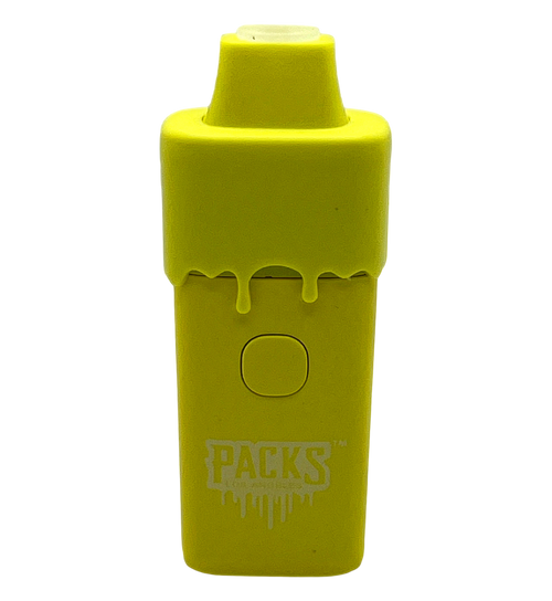 Indulge in the rich, dessert-inspired delight of Packpods' Banana Flambé Disposable Vape. Boasting a generous 2 grams of premium 2000MG THC content, this device offers a potent and luxuriously smooth experience. Each puff envelops your senses with the sweet, creamy essence of banana, accented by a caramelized sugar finish. Designed for discretion and crafted for convenience, our eco-conscious vape promises both a long-lasting and consistent enjoyment for the sophisticated palate. Savor the moment with Packpods, where exquisite flavor meets unparalleled potency.