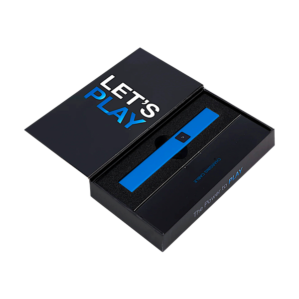 The PLUGPLAY™ PLAY Battery delivers over 350 puffs per charge with its powerful 500mAh rechargeable design. Sleek, odorless, and travel-friendly, it’s built for convenience and performance on the go.