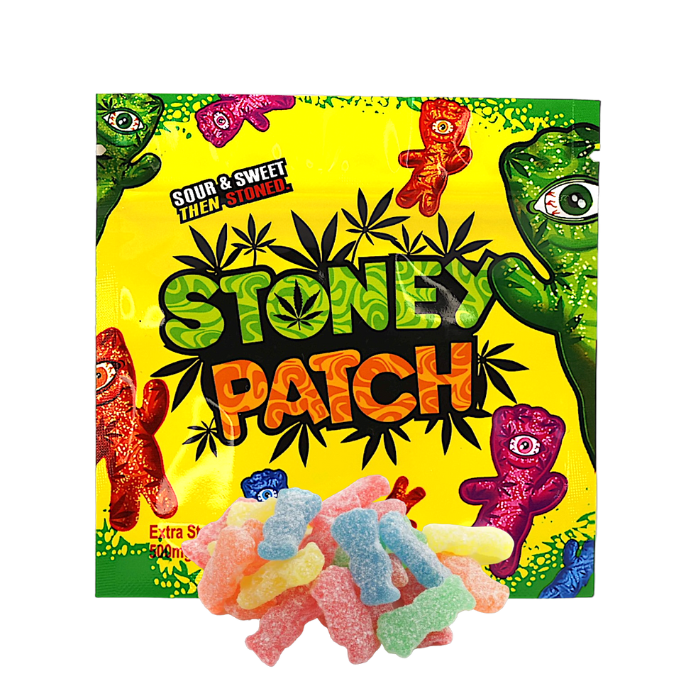 "Stoner Patch Original Gummies 500mg THCInfused Edible Delights for