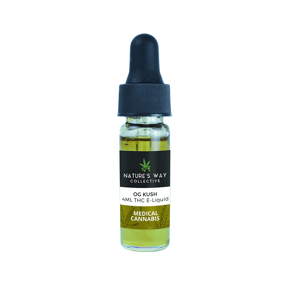 Discover Natures Way Delivery's 4ml OG Kush THC Oil

Dive into the iconic essence of OG Kush with Natures Way Delivery’s 4ml THC Bottle, a versatile concentrate for the discerning cannabis enthusiast. Crafted with a rich blend of HTE, distillate, and cannabis-derived terpenes, this oil captures the full spectrum of the strain's earthy, pine, and citrus notes. Ideal for refilling cartridges, dabbing, or oral ingestion, our OG Kush oil offers a robust, potent, and authentic experience. Elevate your routine with the purity and intensity of our meticulously crafted cannabis oil.