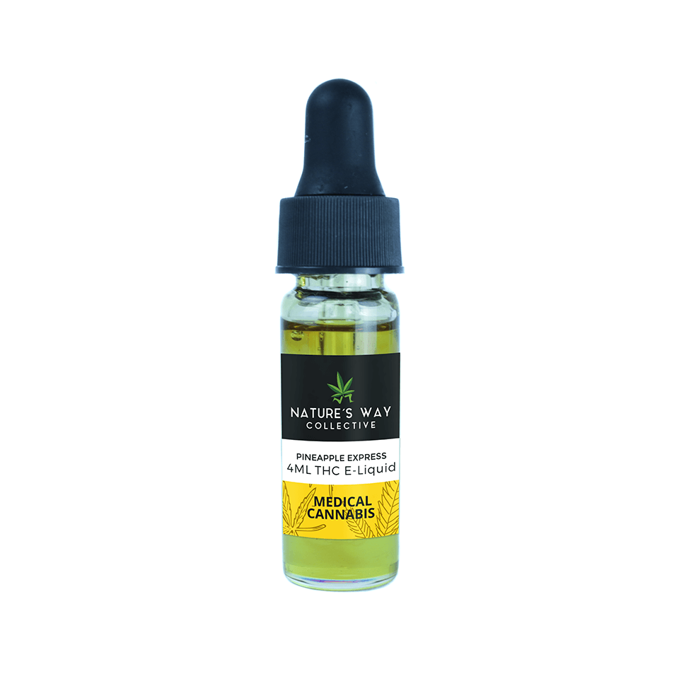 THC E-Liquid Dropper Bottle - Pineapple Express 4ml