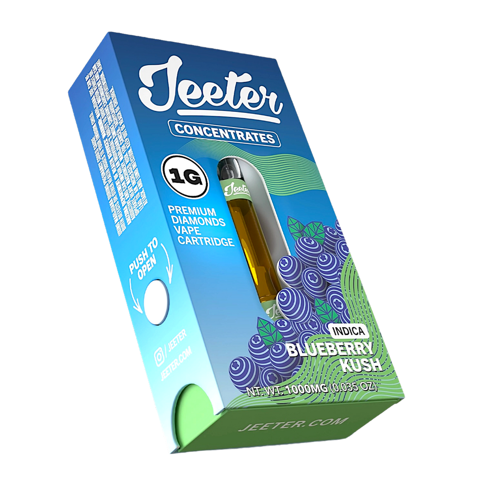 Sure! Here’s a **short description** (around 50–60 words) you can use for product listings, category pages, or email promotions:

---

**Blueberry Kush – Premium Liquid Diamonds Vape Cartridge**  
Experience deep relaxation with this potent indica vape made from premium liquid diamonds. Bursting with sweet blueberry flavor, this Jeeter-quality THC vape delivers a smooth, full-body high. Available for fast, discreet cannabis delivery to all 50 states. Perfect for evening use and stress relief.
