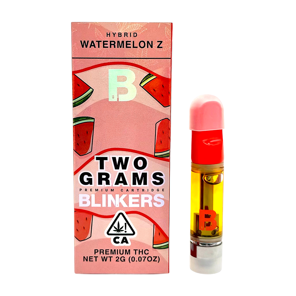 Watermelon Z – Raw Blinkers 2 Gram Cartridge (Hybrid)
Experience the perfect balance of flavor and potency with Watermelon Z, a premium THC cartridge infused with juicy watermelon terpenes and powered by high-potency liquid diamonds and live resin. This 2-gram hybrid vape delivers smooth, euphoric hits with relaxing effects—ideal for day or night use. Whether you’re in Los Angeles, New York, Nebraska, or anywhere in the U.S., shop now to get THC vapes delivered to your door. Perfect for anyone searching for THC cartridges, live resin carts, or premium cannabis vapes online.