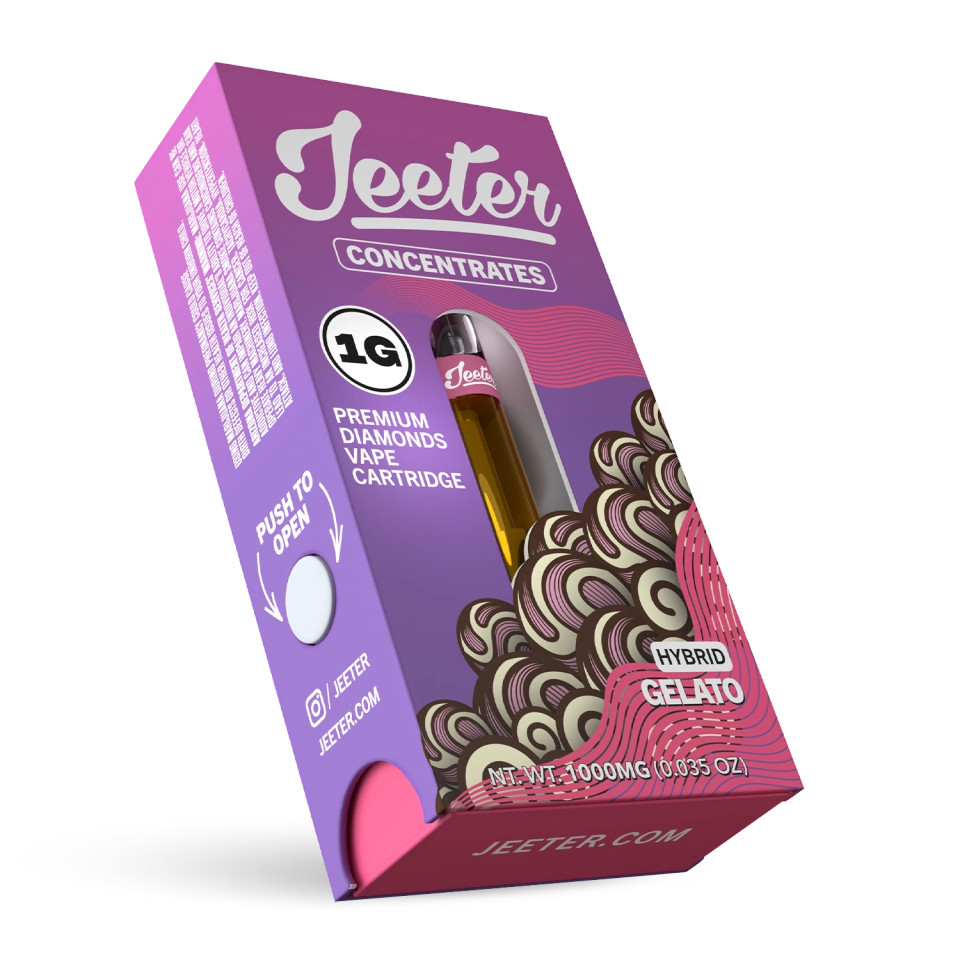 Gelato – Premium Liquid Diamonds Vape Cartridge (Hybrid)
Experience the perfect balance of flavor and potency with our Gelato Liquid Diamonds Vape Cartridge. Crafted using premium Jeeter concentrates, this hybrid strain delivers smooth, euphoric effects and a sweet, dessert-like profile. Ideal for daytime or evening use, it's a top choice for those seeking high-quality THC vapes from a trusted online cannabis store with discreet delivery.